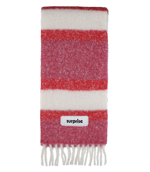 Pink Surprise Paris alpaca scarf