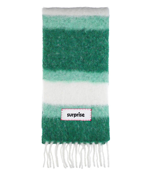 Alpaca scarf Green Surprise Paris