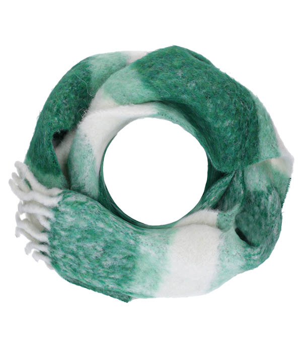 Alpaca scarf Green Surprise Paris