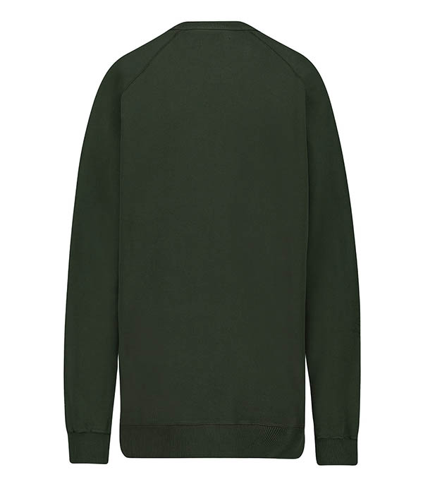 Happy Sun Dark Green sweatshirt Thinking Mu