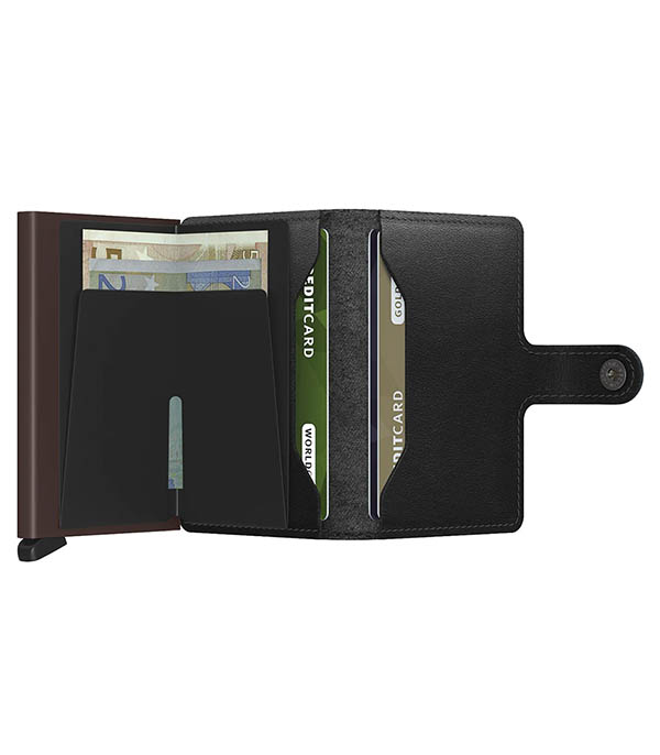 Porte-carte Miniwallet Original Black Brown Secrid
