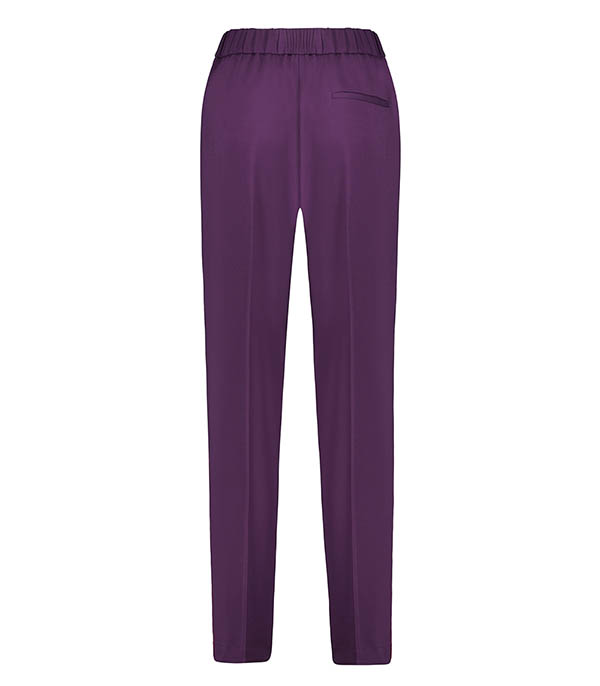 Satin Side Bands Strech Cady crepe Ruby pants Forte Forte