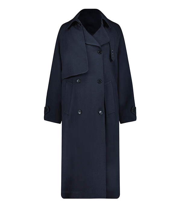 Curtis Slate trench coat Masscob