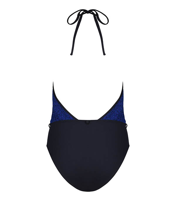 Hélio Deep Blue one-piece swimsuit La Nouvelle