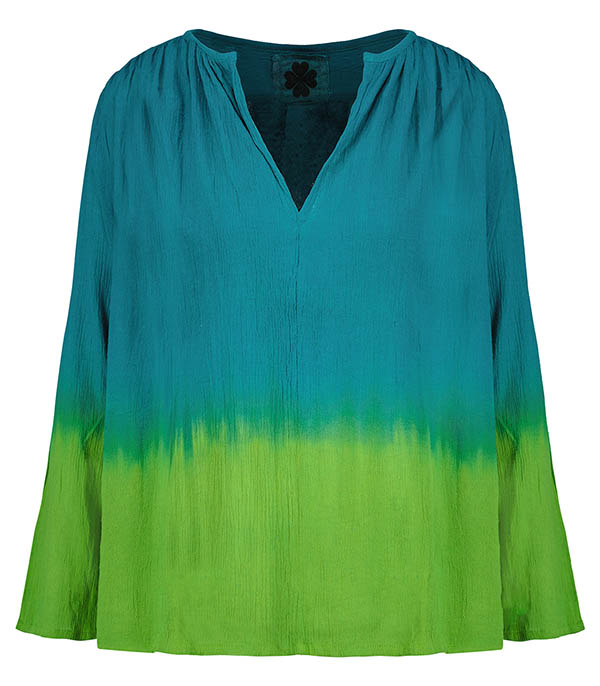 Top Formentera Bayou Lime Green Love and let dye - Size XS/S