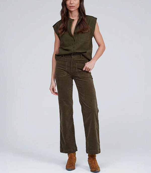 Sailor Safari Green ASKK NY Corduroy Pants