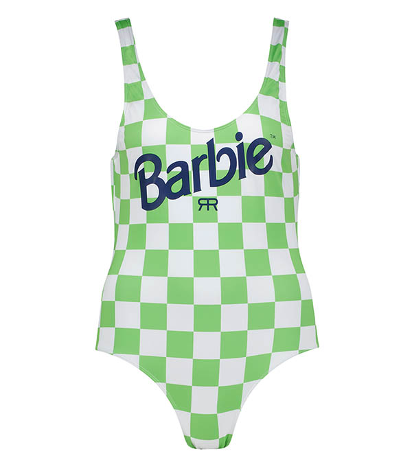 Parmela Barbie Menthe one-piece swimsuit Roseanna