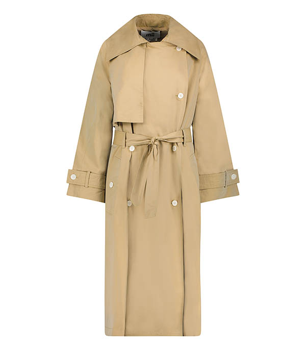 Trench Jenny Hand Embroidered Beige  Mii - Taille M