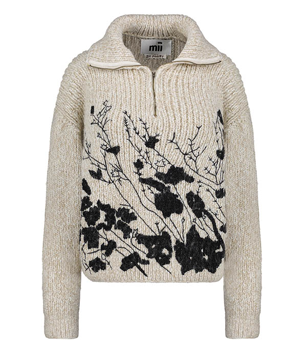 Joba L'arbre Black and White sweater Mii