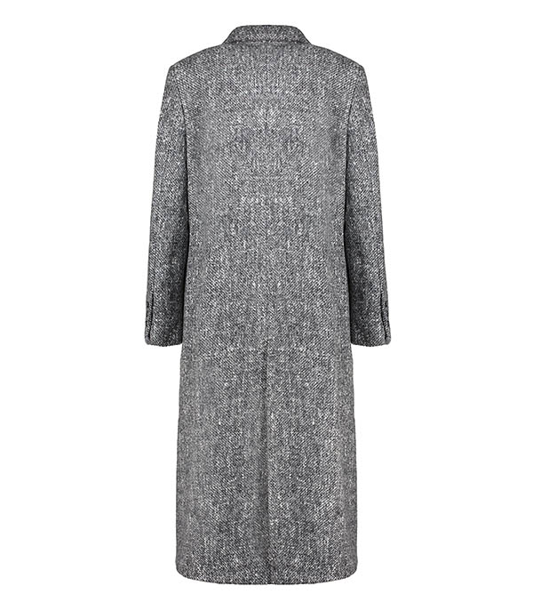 Marlene Grey Baby Alpaca wool coat Mii