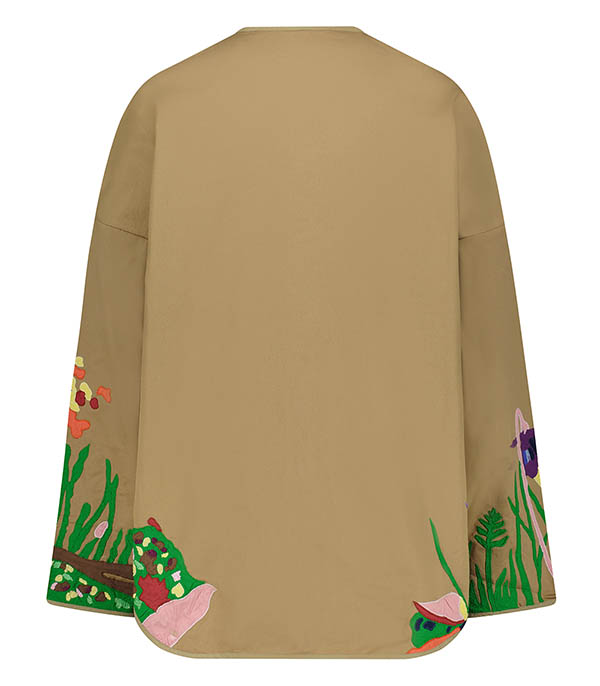 Diti Hand Embroidered Autumn Jacket Mii