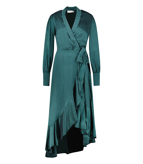 Jade Long Silk Wallet Dress Zimmermann