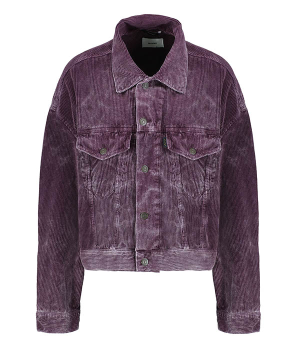 Spencer Velvet Wine Haikure jacket