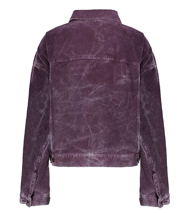 Spencer Velvet Wine Haikure jacket