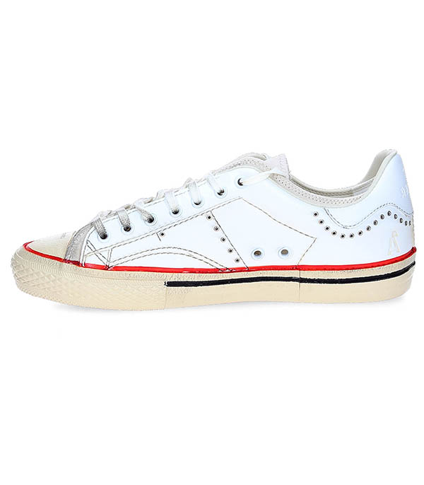 Men's sneakers Starless Low Moma White Canvas Hidnander