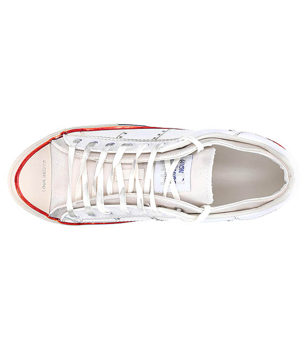 Men's sneakers Starless Low Moma White Canvas Hidnander