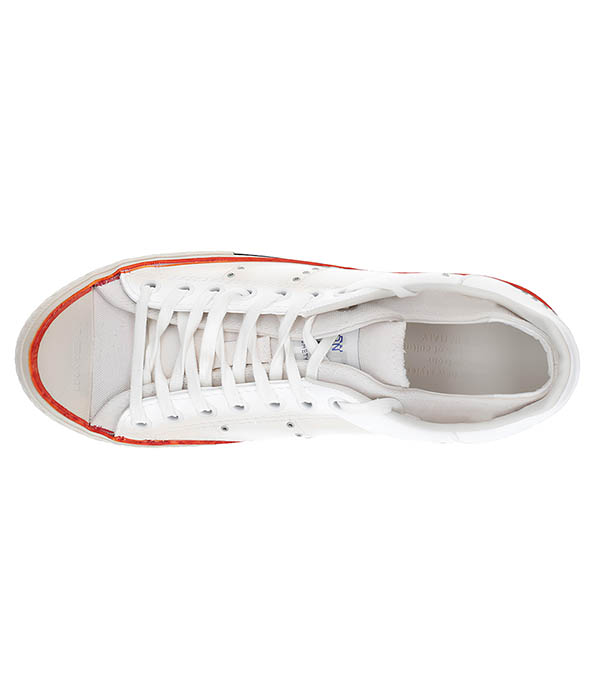 Sneakers Starless Low Moma White Canvas Hidnander