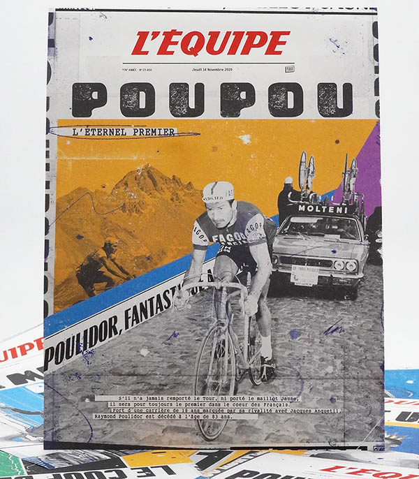 L'Equipe Poulidor poster 50 x 70 cm Plakat