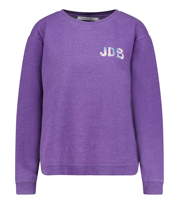 Vintage Smile Joy x Jane de Boy Dark Purple We Are One Project Sweatshirt - Size M
