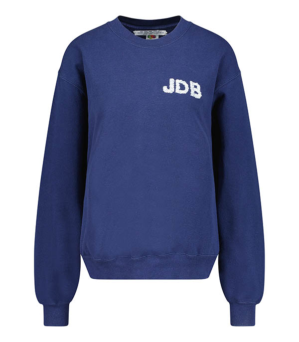 Vintage Sweat-shirt Smile Joy x Jane de Boy Bleu We Are One Project - Size M