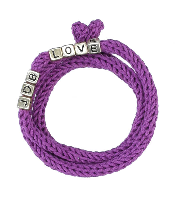 Grigri Tricotin Jane De Boy Love Violet We Are One Project