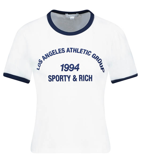 Tee-shirt LA Athletic Group Ringer  Sporty & Rich