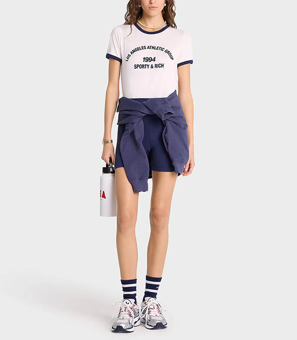 Tee-shirt LA Athletic Group Ringer  Sporty & Rich