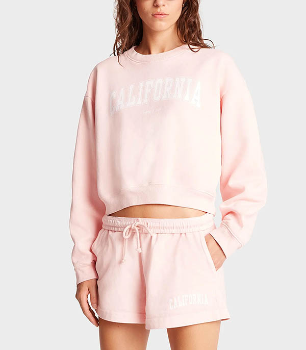 California Cropped Ballet Sporty & Rich sweatshirt