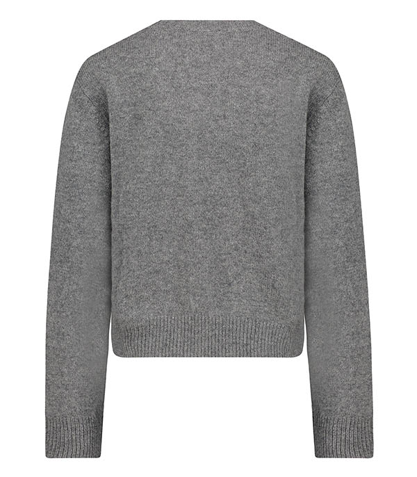 SRC Cashmere Heather Grey Sporty & Rich Sweater