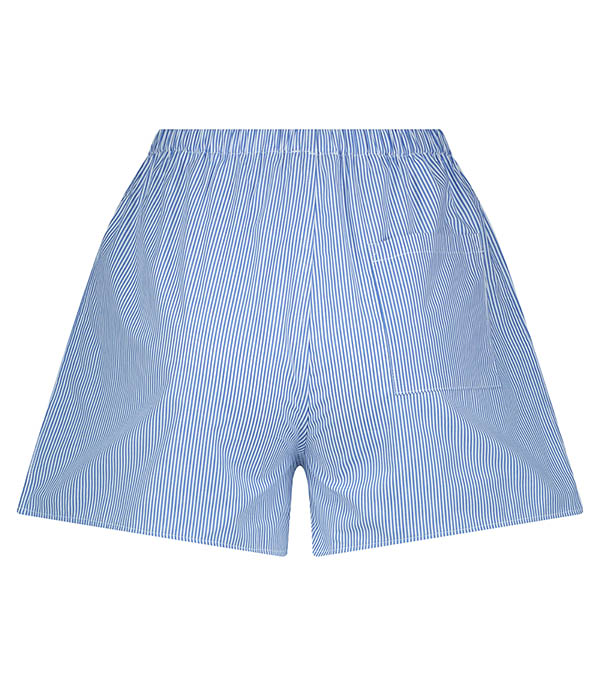 Short S.R. Sport Mini Boxer White Navy Stripe Sporty & Rich