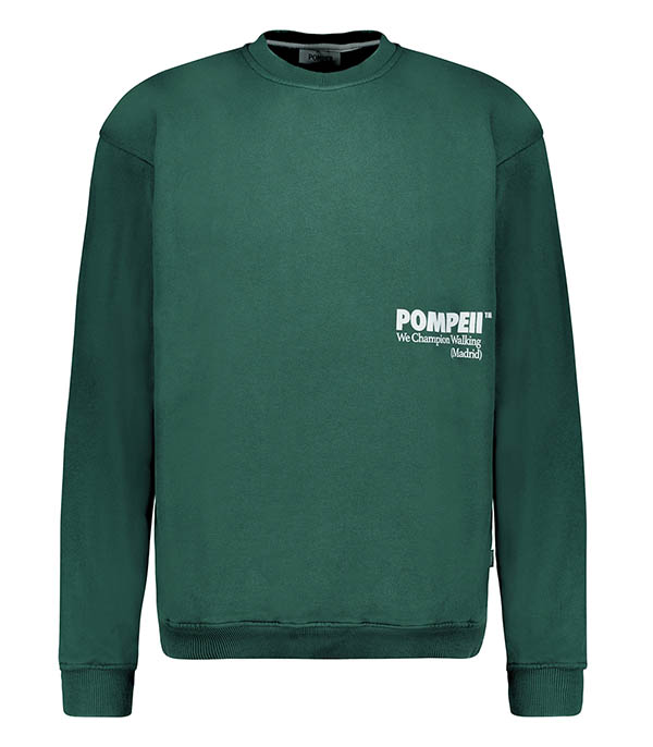 Sweat-Shirt col rond homme Emerald Pompeii Brand