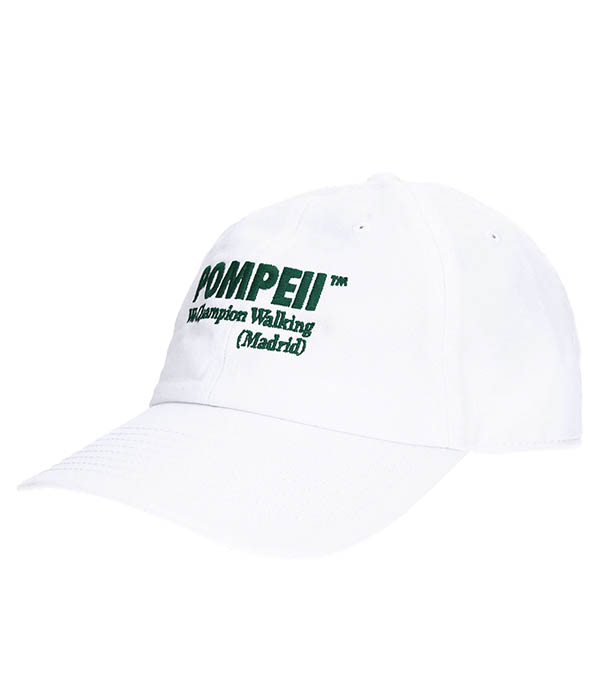 White Twill Pompeii Brand men's cap - One size fits all