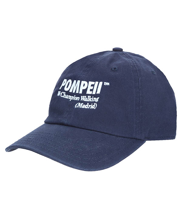 Men's cap Navy Twill Pompeii Brand