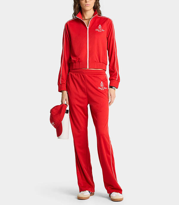 Vendome Crimson Sporty & Rich tracksuit jacket