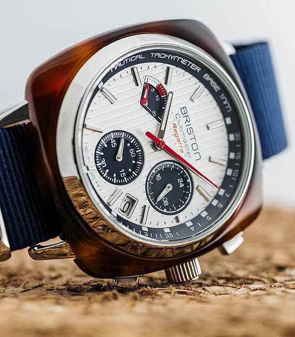 Regatta men's watch - silver-white dial Briston