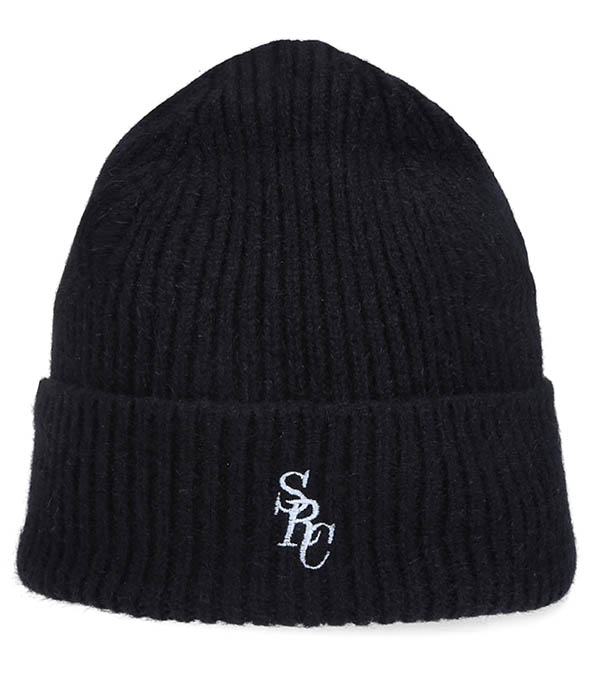 Wool cap SRC Black/White Sporty & Rich - One size fits all