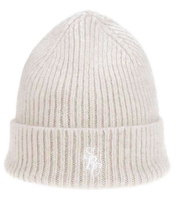 Wool hat SRC Cream/White Sporty & Rich