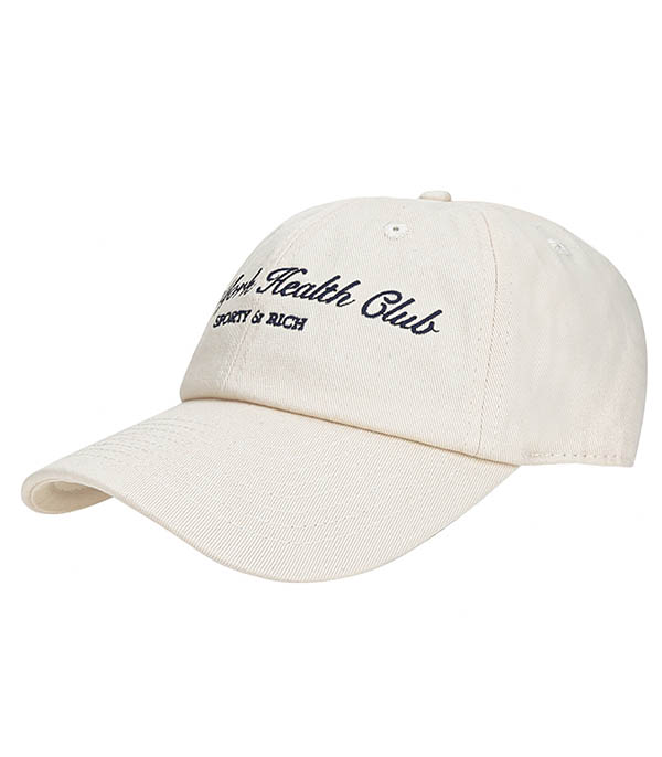 NY Health Club Cream/Navy Sporty & Rich Cap