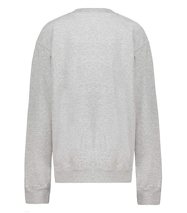 Finish Line Heather Grey Sporty & Rich round-neck sweatshirt