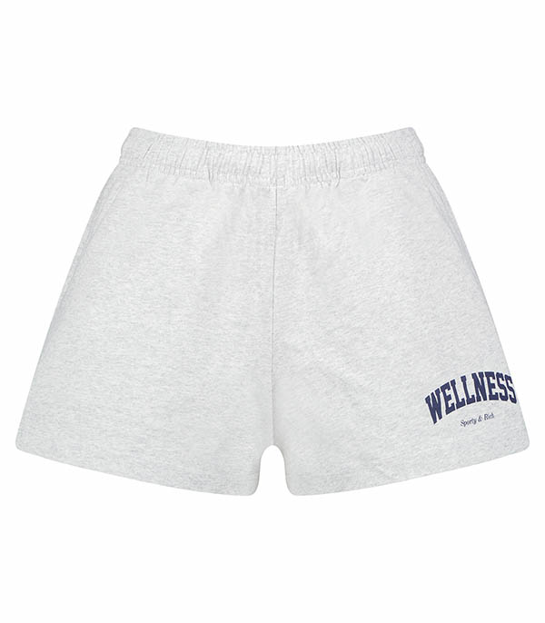 Short Disco Wellness Ivy Heather Grey/Navy Sporty & Rich