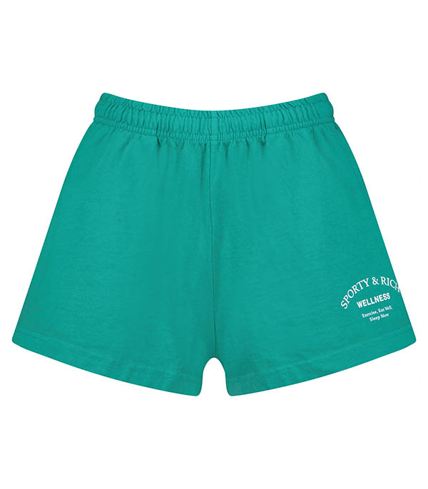 Short Disco Wellness Studio Spring Green/White Sporty & Rich