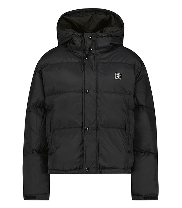 Doudoune Running Hooded Down Black Sporty & Rich