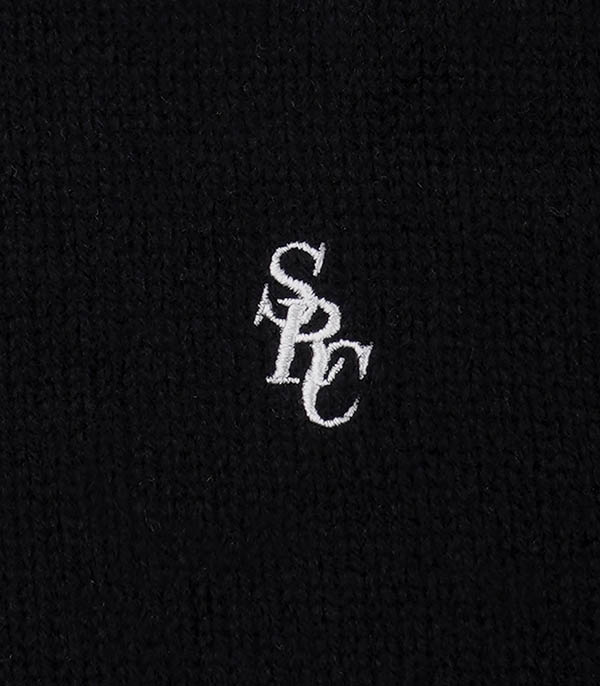 SRC Cropped Black wool turtleneck sweater Sporty & Rich