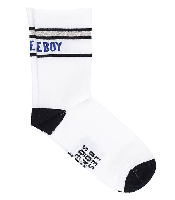 Socks Jane de Boy Blue/Ecru LES BONNES SOEURS