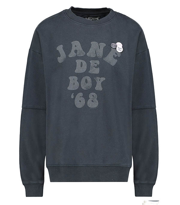 Roller sweatshirt Jane de Boy '68 Night/Pepper Newtone