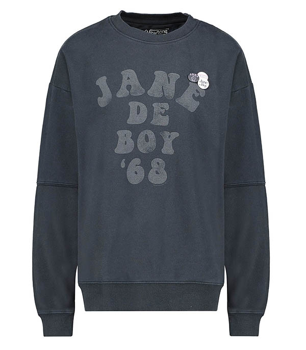 Roller sweatshirt Jane de Boy '68 Night/Pepper Newtone