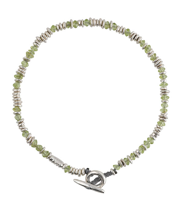 Pilla bracelet in Peridot silver M.Cohen by Maor