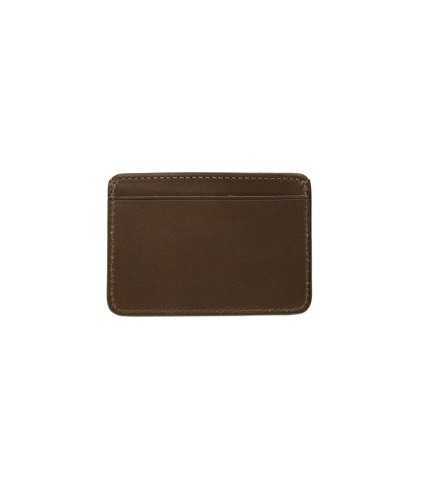 Dark Khaki Blue Escuyer Card Case