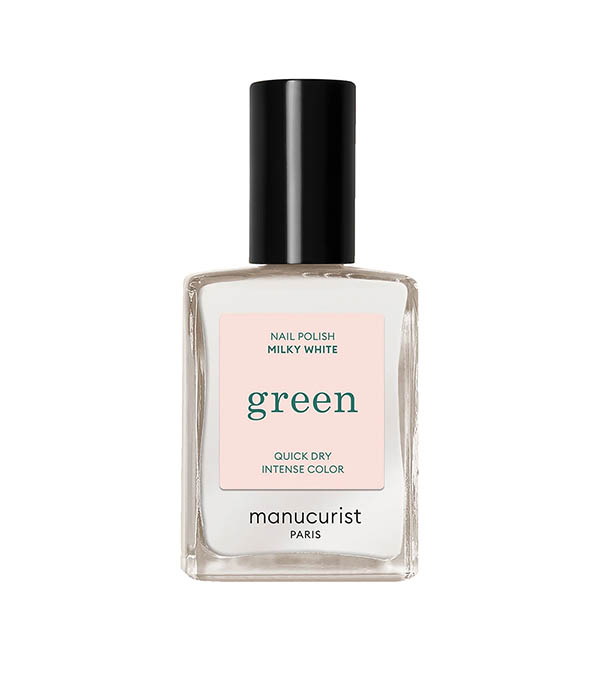 Nail polish Green Milky White Manucurist