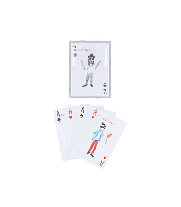 Jeu de cartes illustration UNFORTUNATE PORTRAIT